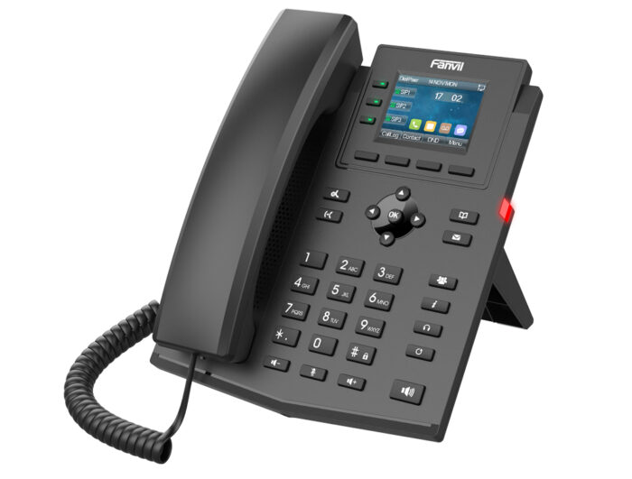 Fanvil X303W teléfono IP Negro 4 líneas LCD Wifi - Image 2