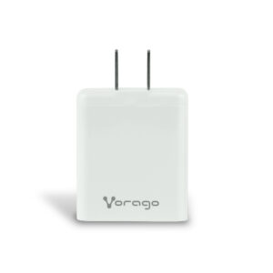 Vorago AU-350-WH cargador de dispositivo móvil Universal Blanco Corriente alterna Carga rápida Interior