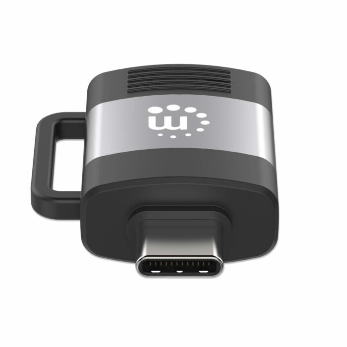 Manhattan 356312 cambiadores de género de cables USB-A USB-C Negro, Gris - Image 4