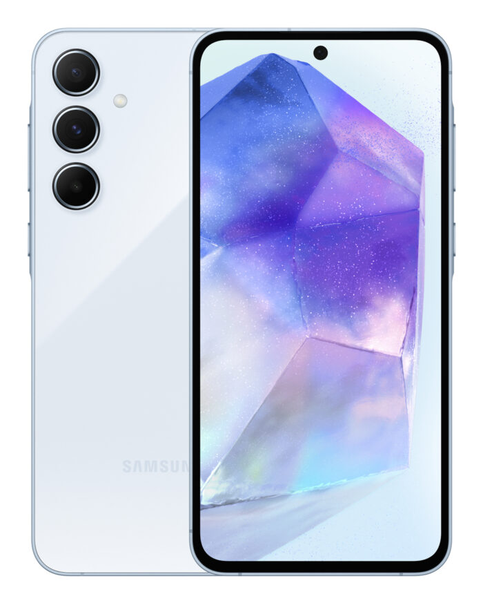 Samsung Galaxy A55 5G SM-A556E 16.8 cm (6.6") Ranura híbrida Dual SIM Android 14 USB Tipo C 8 GB 128 GB 5000 mAh Azul