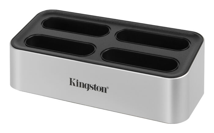 Kingston Technology Workflow Station USB 3.2 Gen 2 (3.1 Gen 2) Type-C Negro, Plata