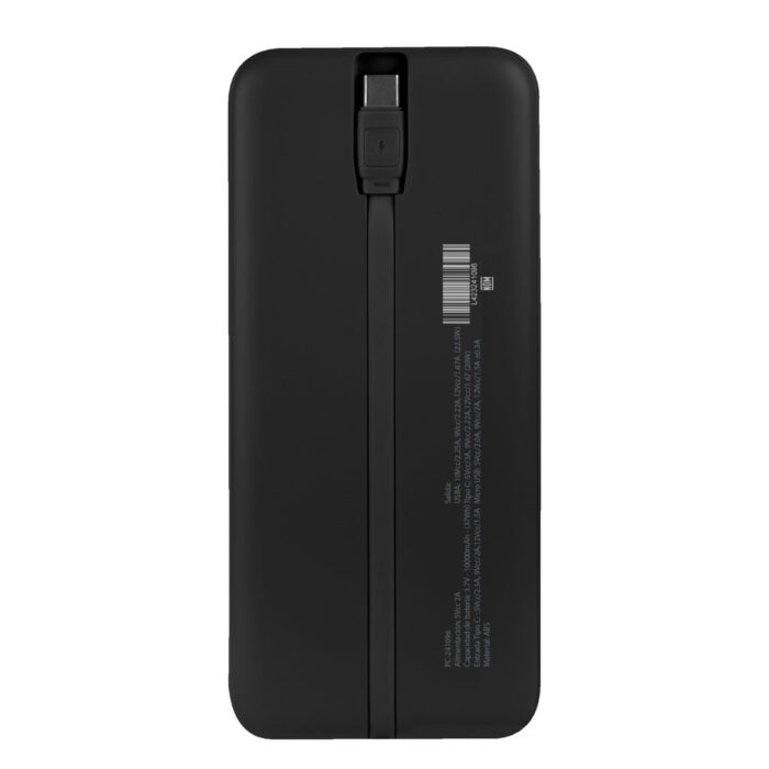 Perfect Choice PC-241096 batería externa 10000 mAh Negro