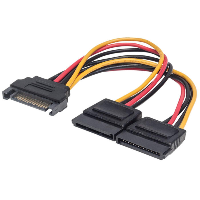 Manhattan Cable Y de alimentación SATA