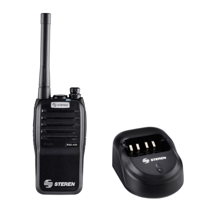 Steren RAD-530 radio de dos vías 16 canales 400 - 470 MHz Negro