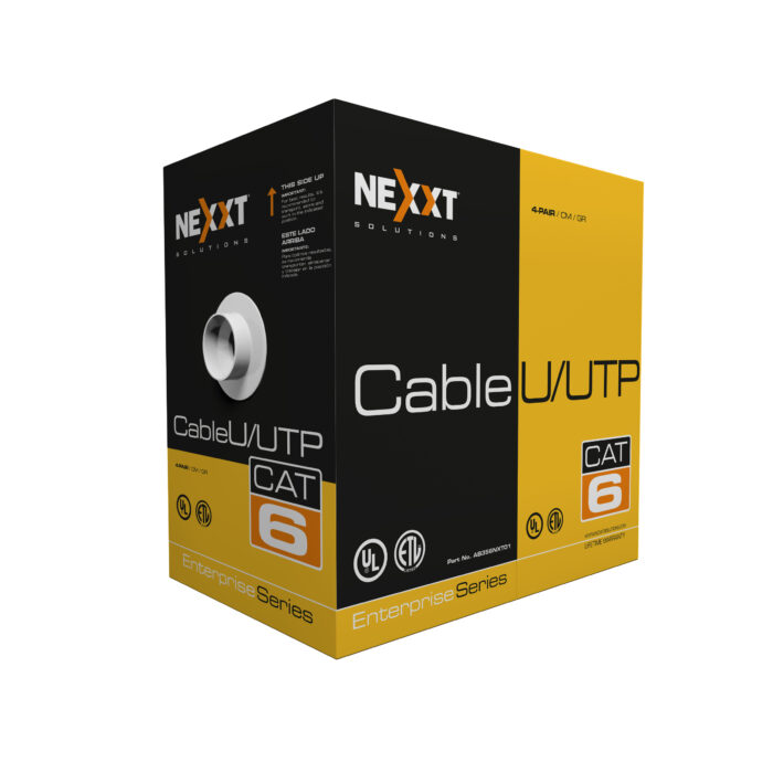 Nexxt Solutions AB356NXT01 cable de red Gris 305 m Cat6 U/UTP (UTP) - Image 4