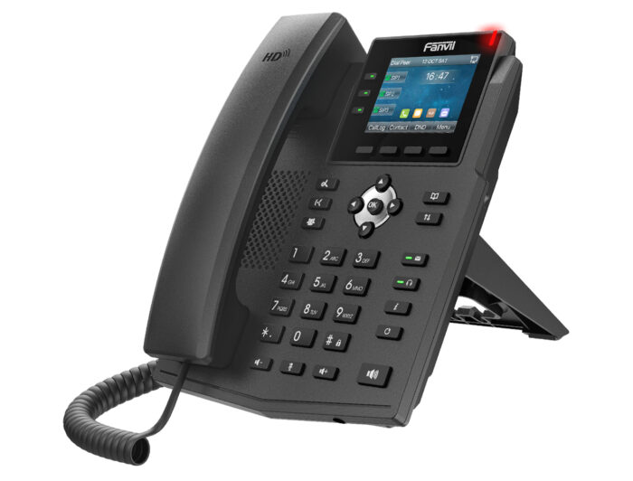 Fanvil X3U teléfono IP Negro 6 líneas LCD - Image 2