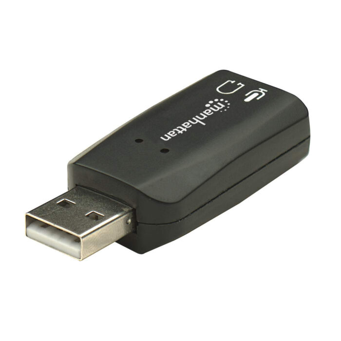 Manhattan Adaptador de Audio 3-D USB de Alta Velocidad - Image 4