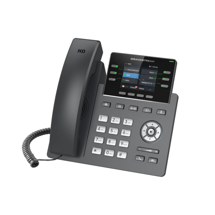 Grandstream Networks GRP2613 teléfono IP Negro 6 líneas TFT - Image 2