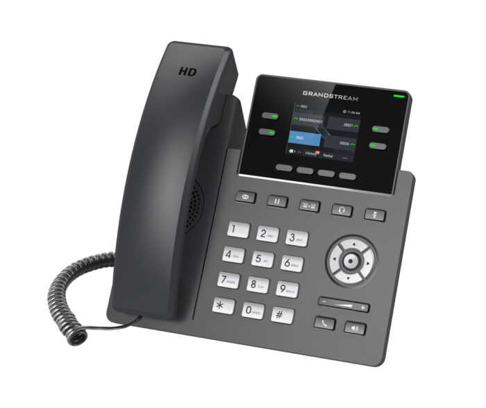 Grandstream Networks GRP2612 teléfono IP Negro 4 líneas TFT - Image 2