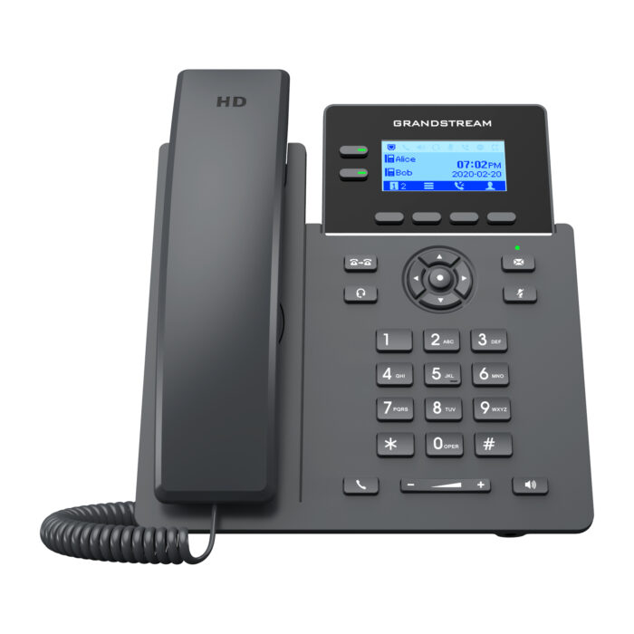 Grandstream Networks GRP2602P teléfono IP Negro 2 líneas LCD - Image 3