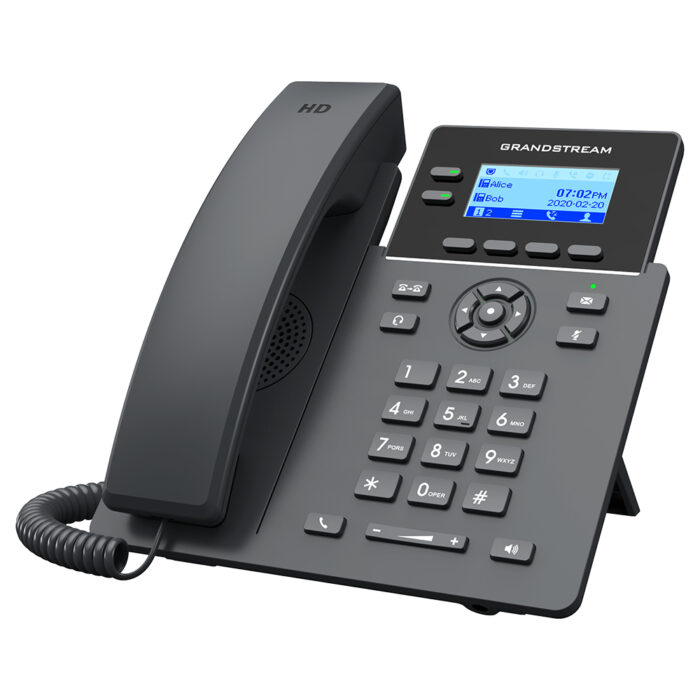 Grandstream Networks GRP2602G teléfono IP Negro 2 líneas LCD Wifi - Image 3