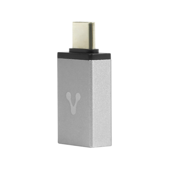Vorago ADP-101 cambiadores de género de cables USB Type C USB 3.0 Plata