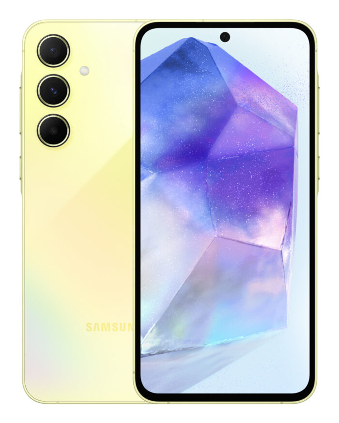 Samsung Galaxy A55 5G SM-A556E 16.8 cm (6.6") Ranura híbrida Dual SIM Android 14 USB Tipo C 8 GB 128 GB 5000 mAh Amarillo