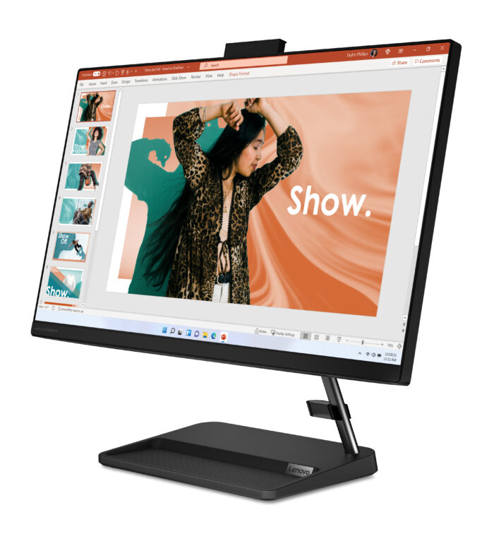 Lenovo IdeaCentre 3 Intel® Core™ i5 i5-13420H 60.5 cm (23.8") 1920 x 1080 Pixeles Pantalla táctil PC todo en uno 8 GB DDR4-SDRAM 512 GB SSD Windows 11 Home Wi-Fi 6 (802.11ax) Negro - Image 3