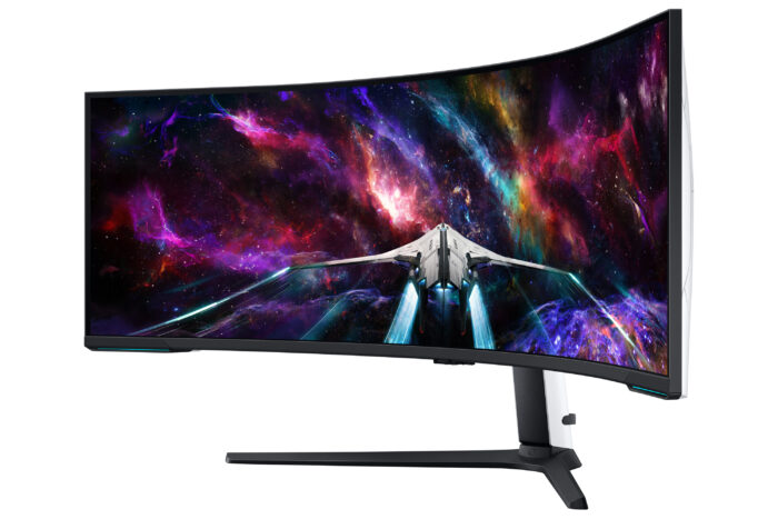 Samsung LS57CG950NLXZX LED display 144.8 cm (57") 7680 x 2160 Pixeles Dual UHD Negro, Blanco - Image 4