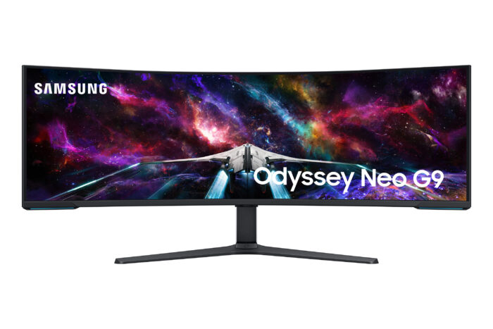 Samsung LS57CG950NLXZX LED display 144.8 cm (57") 7680 x 2160 Pixeles Dual UHD Negro, Blanco