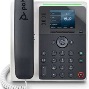 POLY Teléfono Edge E220 IP y habilitado para PoE