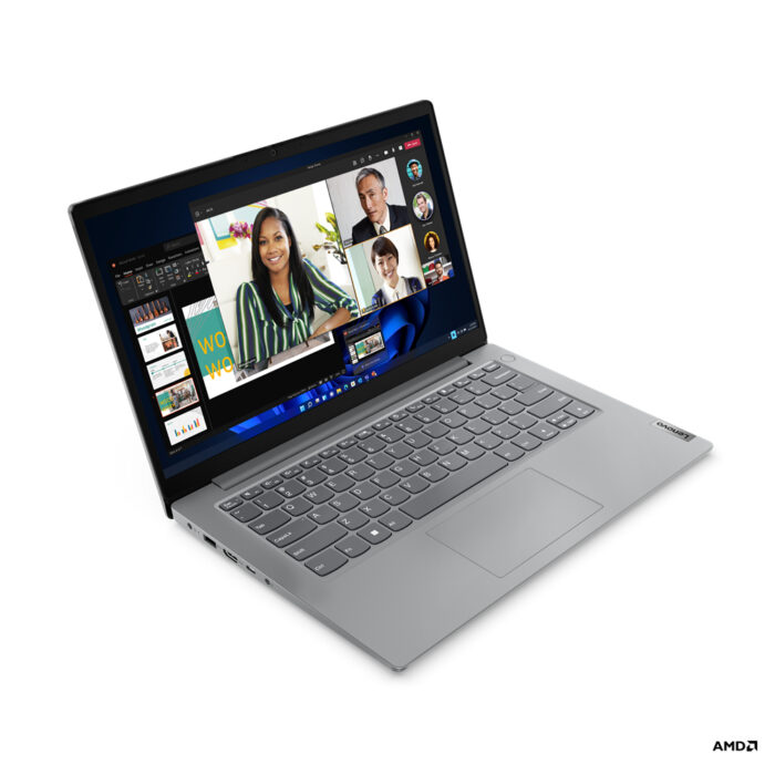 Lenovo V14 AMD Ryzen™ 3 7320U Computadora portátil 35.6 cm (14") Full HD 8 GB LPDDR5-SDRAM 256 GB SSD Wi-Fi 6 (802.11ax) Windows 11 Home Español Gris - Image 2
