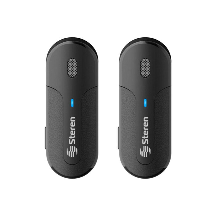 Steren MIC-9050 micrófono Negro Micrófono de solapa/Lavalier