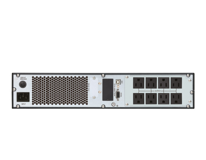 CDP UPO11-1RT sistema de alimentación ininterrumpida (UPS) Doble conversión (en línea) 1 kVA 900 W 8 salidas AC - Image 2