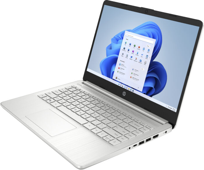 HP 14-dq0532la Intel® Celeron® N N4120 Computadora portátil 35.6 cm (14") HD 4 GB DDR4-SDRAM 128 GB SSD Wi-Fi 5 (802.11ac) Windows 11 Home Plata - Image 4