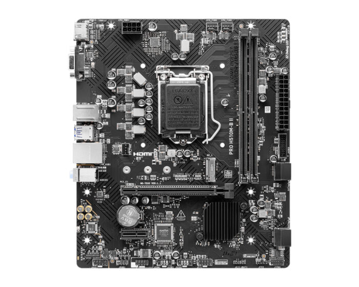MSI PRO H510M-B II placa base Intel H470 LGA 1200 (Socket H5) Micro ATX - Image 2