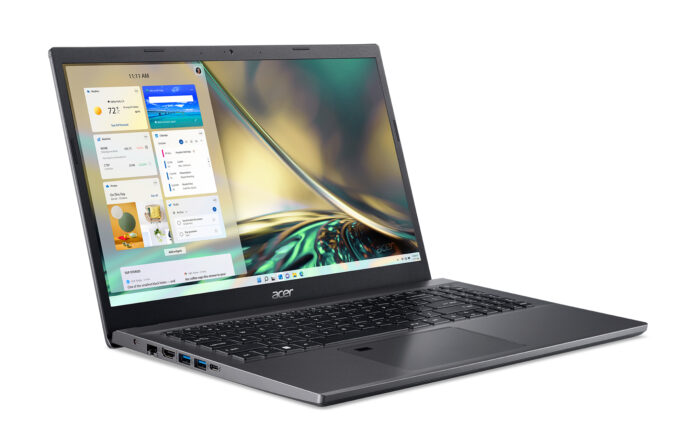Acer Aspire 5 A515-57-560Y Intel® Core™ i5 i5-12450H Computadora portátil 39.6 cm (15.6") Full HD 16 GB DDR4-SDRAM 512 GB SSD Wi-Fi 6 (802.11ax) Windows 11 Pro Gris - Image 2