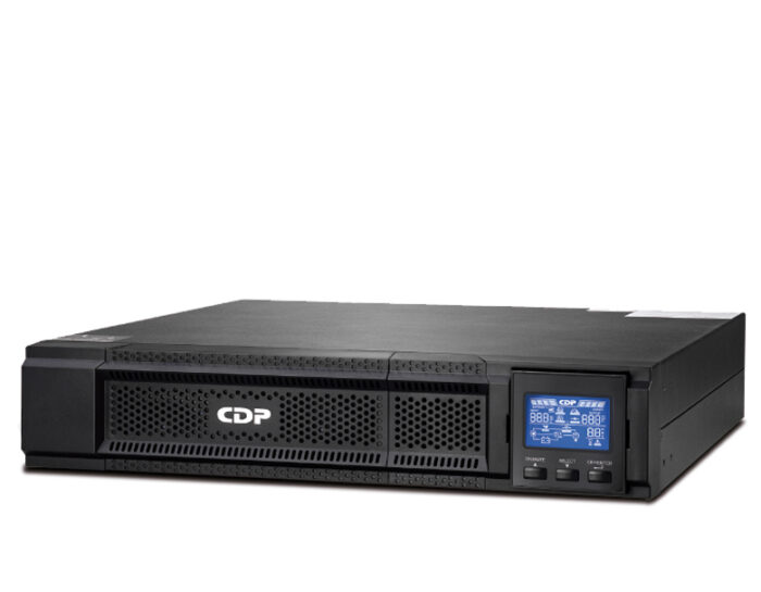 CDP UPO11-1RT sistema de alimentación ininterrumpida (UPS) Doble conversión (en línea) 1 kVA 900 W 8 salidas AC