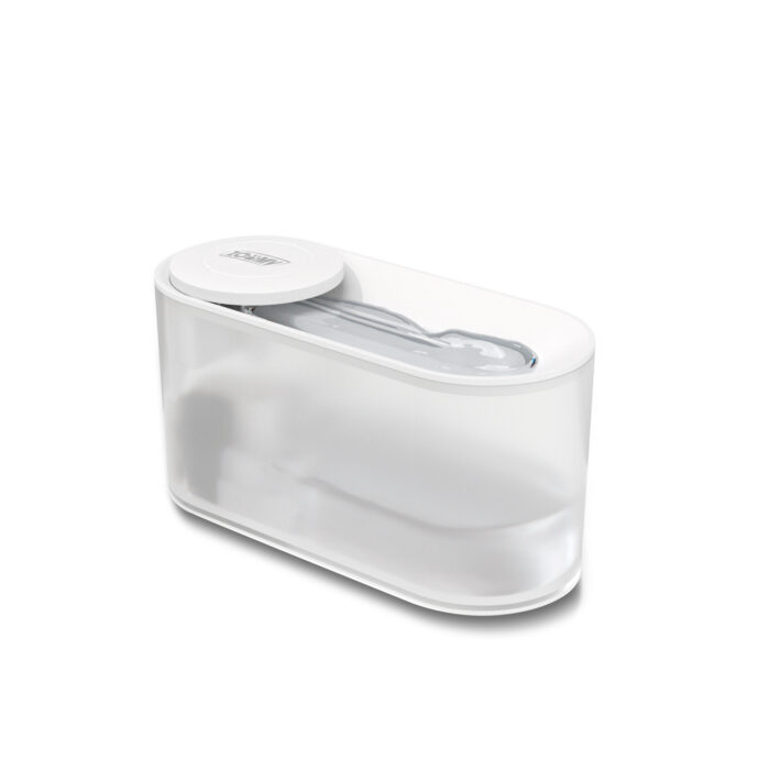 Zoomy ZWF01 comedero y bebedero para perro y gato Plástico Blanco Universal Dispensador de agua automático para mascota - Image 2
