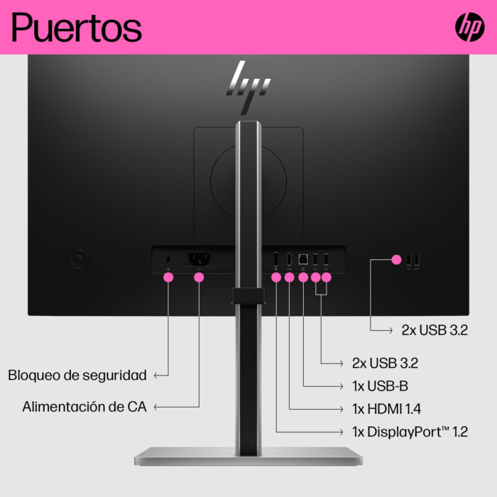 HP Pantalla táctil FHD E24t G5 - Image 3