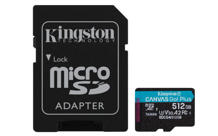 Kingston Technology Canvas Go! Plus 512 GB MicroSD UHS-I Clase 10