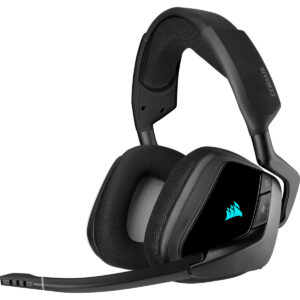 Corsair VOID RGB ELITE Auriculares Inalámbrico Diadema Juego Carbono