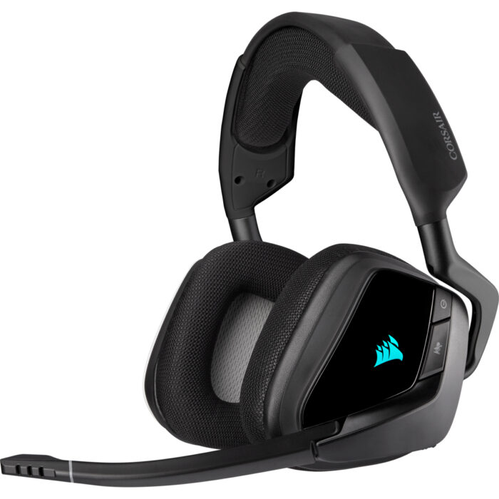 Corsair VOID RGB ELITE Auriculares Inalámbrico Diadema Juego Carbono