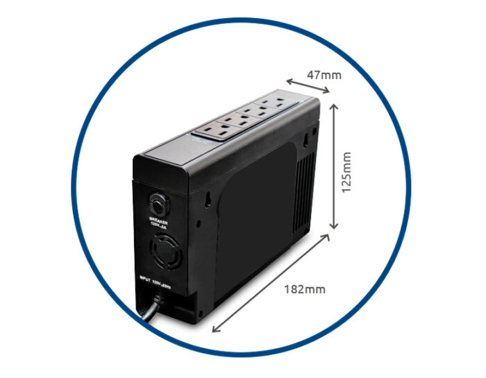 CDP LI-504 sistema de alimentación ininterrumpida (UPS) En espera (Fuera de línea) 0.5 kVA 250 W 4 salidas AC - Image 4