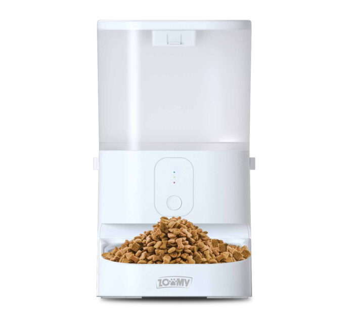 Zoomy ZPF02 comedero y bebedero para perro y gato Plástico Blanco Universal Alimentador automático para mascota - Image 2