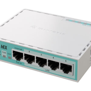 Mikrotik hEX enrutador Gigabit Ethernet Blanco