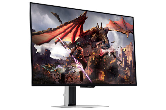 Samsung LS32DG800SLXZX monitor de computadora 81.3 cm (32") 3840 x 2160 Pixeles 4K Ultra HD OLED Plata - Image 3