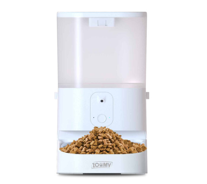 Zoomy ZPF03 comedero y bebedero para perro y gato Plástico Blanco Universal Alimentador automático para mascota - Image 2
