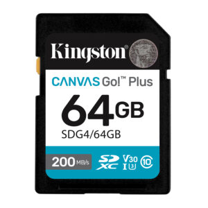 Kingston Technology Canvas Go! Plus 64 GB SDXC UHS-I Clase 10