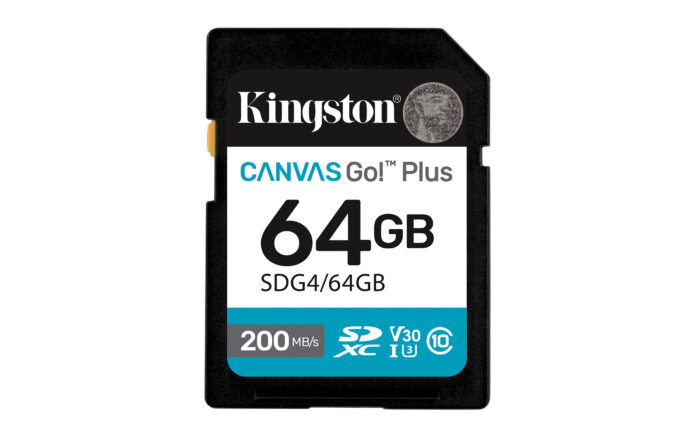 Kingston Technology Canvas Go! Plus 64 GB SDXC UHS-I Clase 10