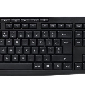 Acteck Inspire Prime TA222 teclado Hogar / Oficina USB QWERTY Español Negro