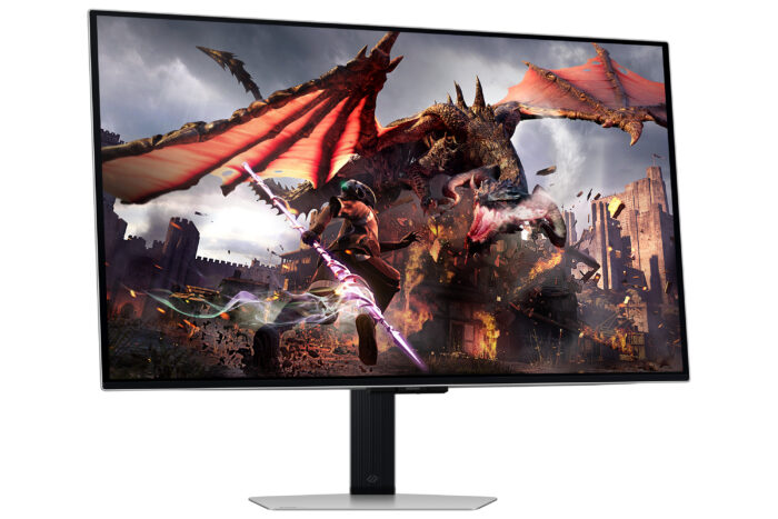 Samsung LS32DG800SLXZX monitor de computadora 81.3 cm (32") 3840 x 2160 Pixeles 4K Ultra HD OLED Plata - Image 4