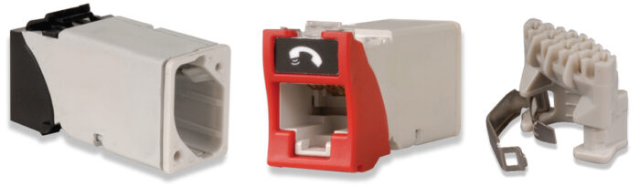 Siemon Z6-03 tomacorriente RJ-45 Rojo - Image 2
