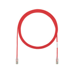 Panduit Cat6, 8" cable de red Rojo 0.2 m U/UTP (UTP)