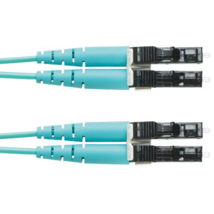 Panduit FX2ERLNLNSNM010 cable InfiniBand y de fibra óptica 10 m LC Color aguamarina
