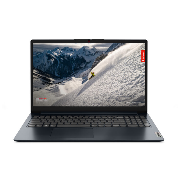 Lenovo IdeaPad 1 15ALC7 AMD Ryzen™ 7 5700U Computadora portátil 39.6 cm (15.6") Pantalla táctil Full HD 16 GB DDR4-SDRAM 512 GB SSD Wi-Fi 6 (802.11ax) Windows 11 Home Español Azul